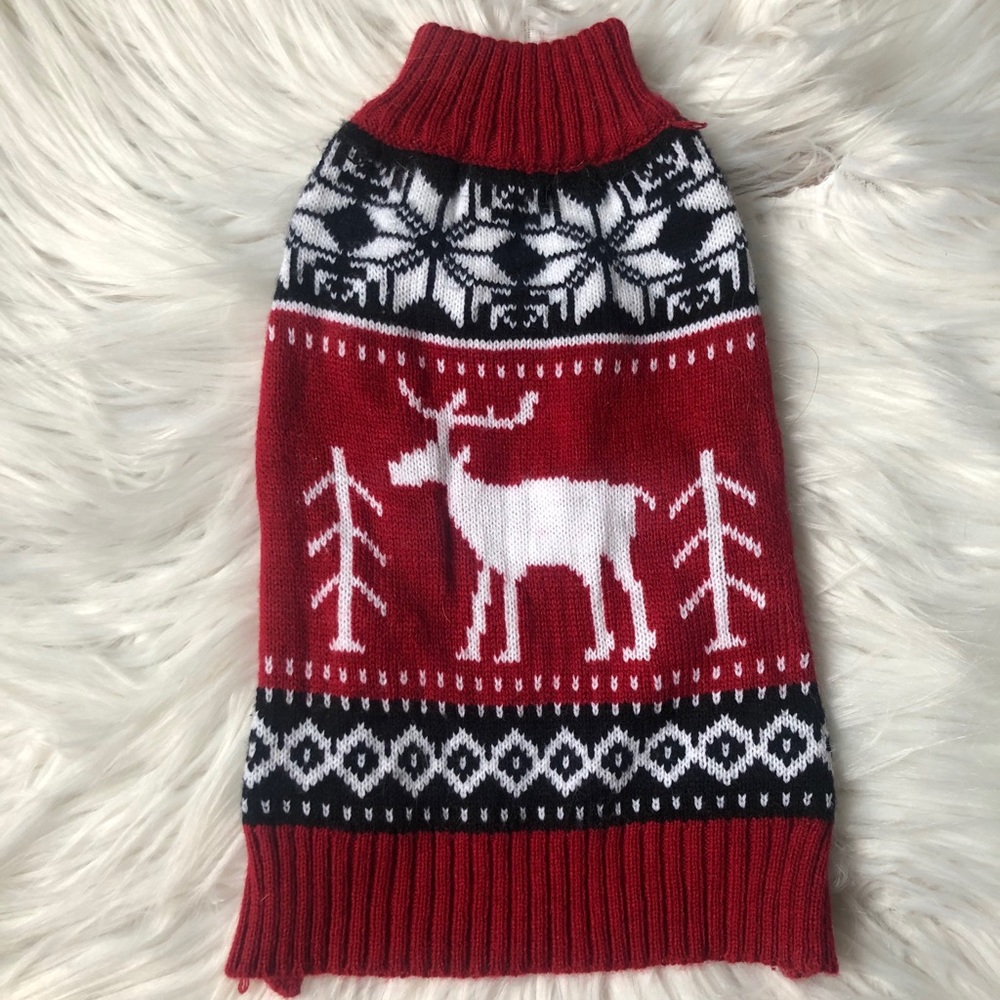 Reindeer Dog Sweater